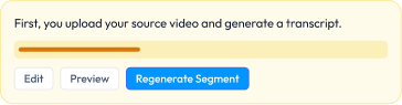 Segment-level correction